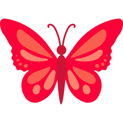Flat Butterfly Illustration