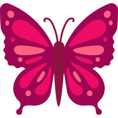 Flat Butterfly Illustration
