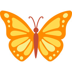 Flat Butterfly Illustration