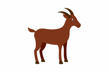 Fototapeta premium illustration of goat