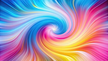 Abstract swirl of pink, blue, and yellow colors , vibrant, colorful, artistic, fluid, vibrant, pastel, whimsical, movement