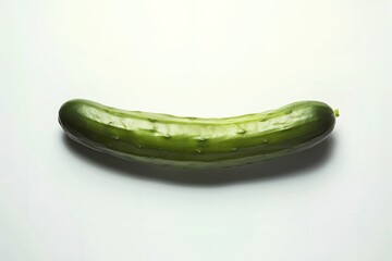 Cucumber isolated on white background
