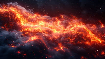 background digital flame or plasma