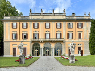villa gallia di como, italia