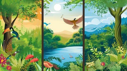 Jungle Paradise A Journey Through Lush Landscapes.