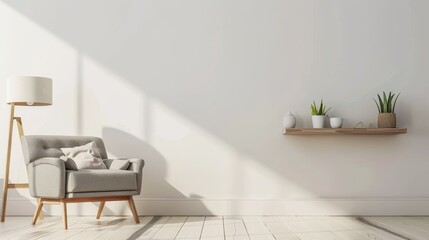 Stock Image of Contemporary Interior Design Background. Modern Living Room.