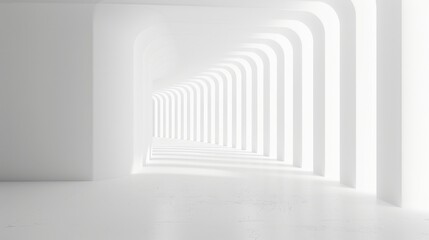 3D white light background