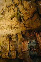  grotto Grotta di Nettuno, Capo Caccia, Alghero, Sardinia, Italy.