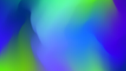 ブルー系のオーロライメージのグラデーション背景