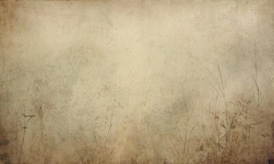 Obraz premium A very old and worn out piece of paper with a blurry background