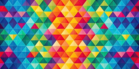 Abstract geometric ray pattern with vibrant colors, abstract, geometric, pattern, rays, vibrant, colors