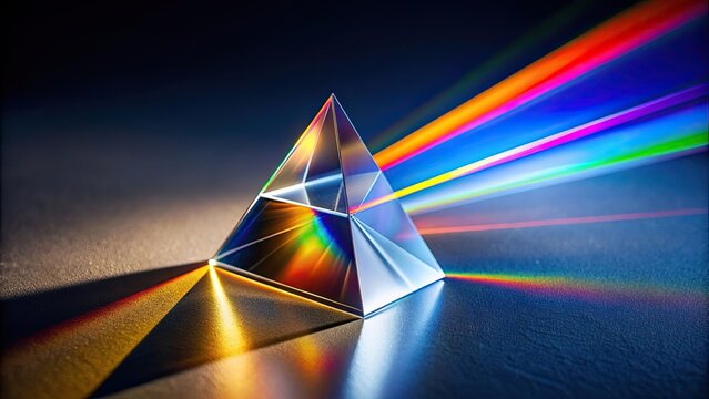 prism for light experiments, , prism, light, education, science, tool, experiment, equipment, clear, refraction