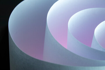 Works created from a single sheet of paper Convey the work that comes out beautifully.