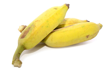 Banana,Fruit,Green, Color,Sweet Food,Ripe - stock photo