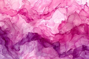 Fototapeta premium Abstract Pink and Purple Fluid Art
