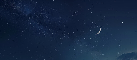 night sky with a multitude of stars © tokyo studio