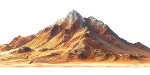 Majestic Mountain Peaks at Sunset