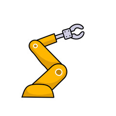 battery powered car hand drawn color vector illustration