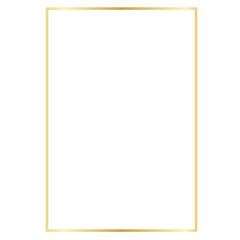 Golden frame
