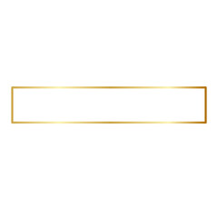 Golden frame