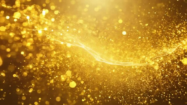 golden sparkle burst energy sparke glitter background design
