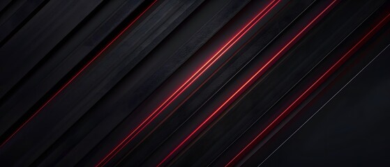 Obraz premium Black and red abstract corporate tech background