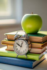 Back to school, intricate details in the style of a photograph