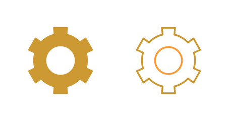 Setting Gear Vector Icon