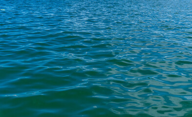 blue sea water surface