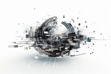 Obraz premium music, illustration, design, vector, grunge, art, sound, disco, concept, party, audio, technology, element, decoration, circle, pattern, color, banner, wallpaper, fun, retro, rock, dj, web, 