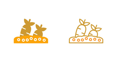 Vegetable plant Vector Icon