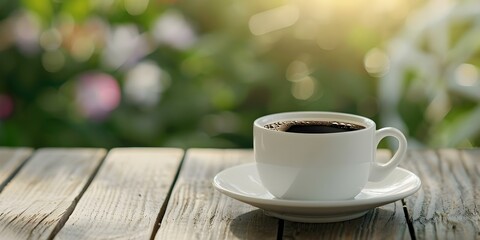 Obraz premium Coffee Break and Chat with Friends/Family in a Blurry Outdoor Setting During Daytime. Concept Coffee Break, Chat with Friends, Blurry Outdoor Setting, Daytime Gathering, Family Bonding