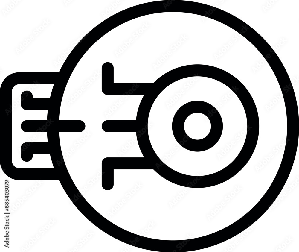Poster electronic microchip connecting with circuit board lines, symbolizing technological innovation in a 