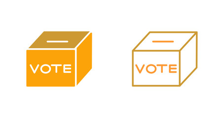 Ballot Box Vector Icon