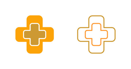 Fototapeta premium Medical Sign Vector Icon