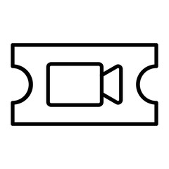 Booking Vector Line Icon