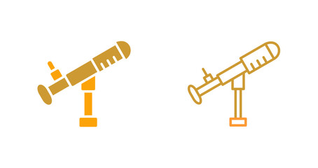 Telescope Vector Icon