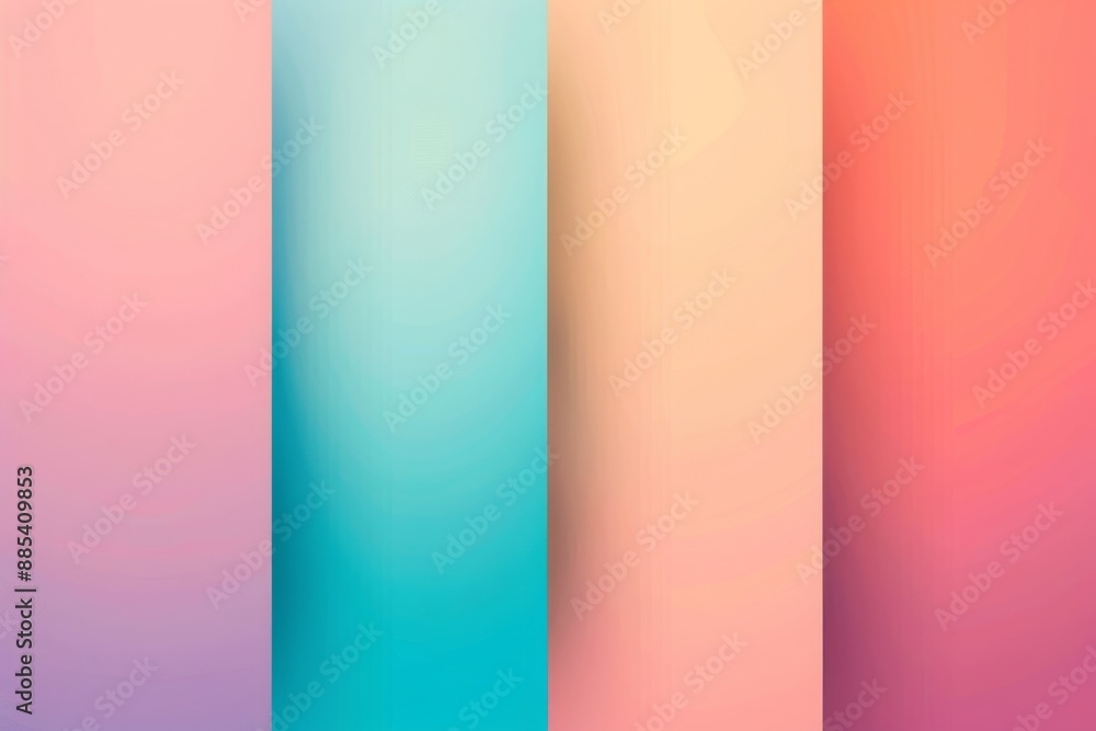 Poster a clean and modern minimalist gradient background transitioning smoothly from one color to another, 