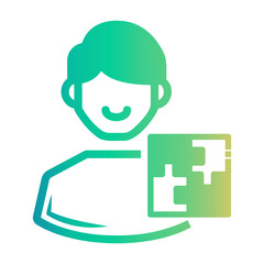 intergrity Line Gradient Icon