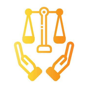 intergrity Line Gradient Icon