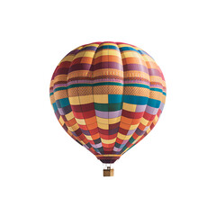 Obraz premium Hot air balloon isolated.
