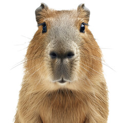 Capybara Isolated on Transparent Background 