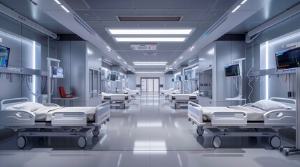 CuttingEdge ER Futuristic Technology and Robotic Efficiency for Rapid Diagnostics and Care