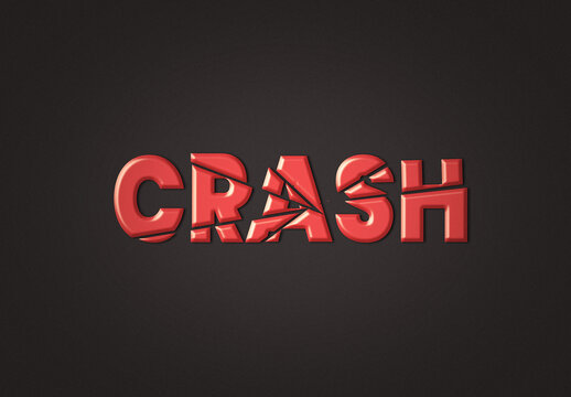 Text Effect Crash