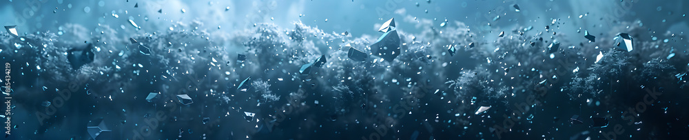 Poster interactive 3d backgrounds for innovative campaigns
