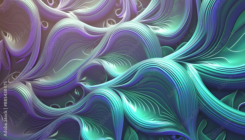 Poster abstract background design smooth gradients seamless transitions