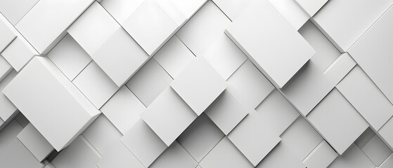 White grey geometry tech corporate background