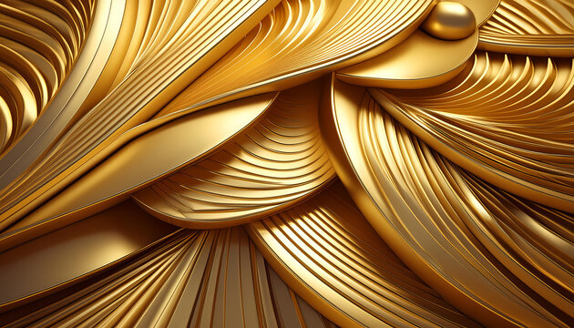 abstract geometric background design rendered sleek finish