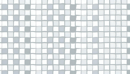 Abstract gray ink square pattern background handmade prints.