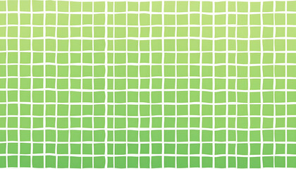 Abstract green square pattern background handmade prints, Generative AI.